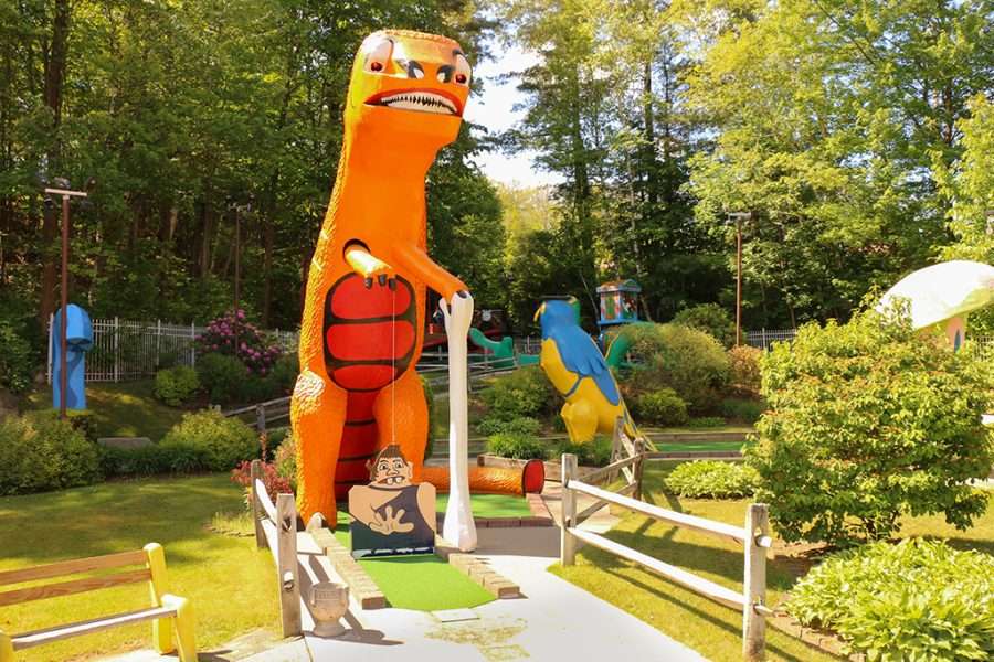 Goony Golf Dinosaur Lake George