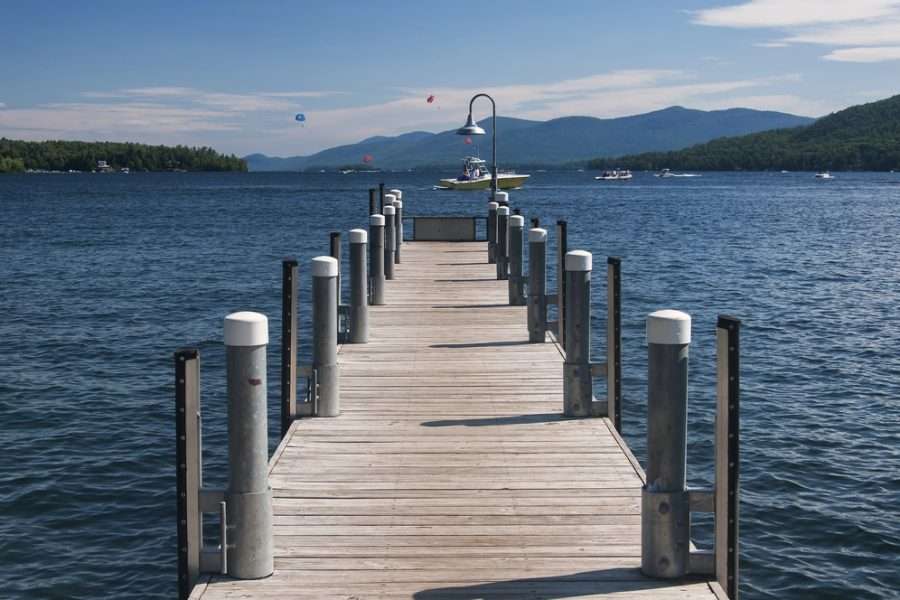 On the water on lake george