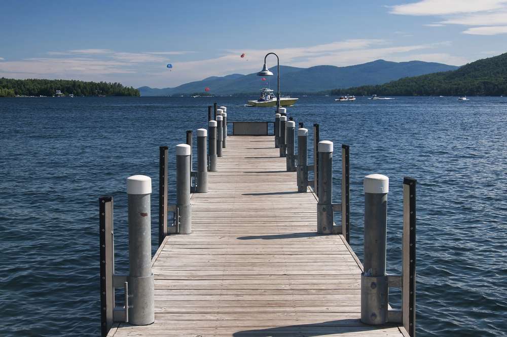 On the water on lake george