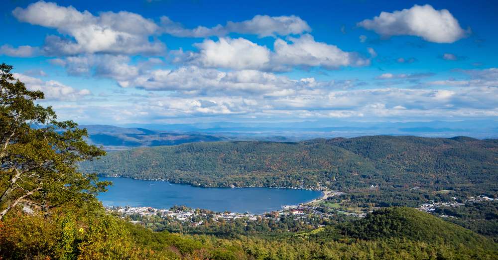View From Prospect Mountain In Lake George